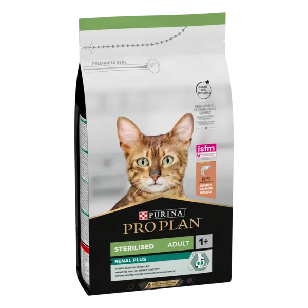 ​PURINA PRO PLAN STERILISED Renal Plus, Somon, 1.5 kg