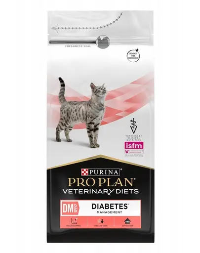 PURINA PRO PLAN Veterinary Diets Feline DM St/Ox Diabetes Management hrană uscată 1,5 kg