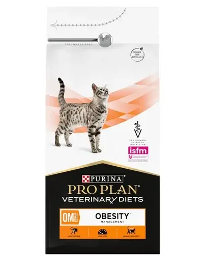 PURINA PRO PLAN Veterinary Diets Feline OM St/Ox Obesity Management hrană uscată 1,5 kg