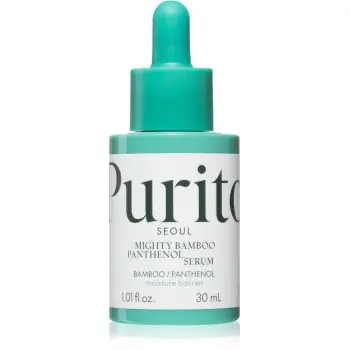 Purito Mighty Bamboo Panthenol Serum ser regenerator intens reface bariera protectoare a pielii