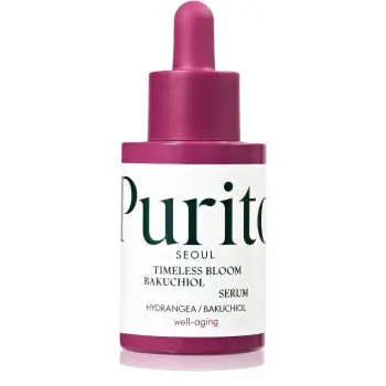 Purito Timeless Bloom Bakuchiol Serum ser revitalizant pentru a restabili fermitatea pielii