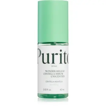 Purito Wonder Releaf Centella Serum Unscented ser regenere piele pentru a calma si intari pielea sensibila