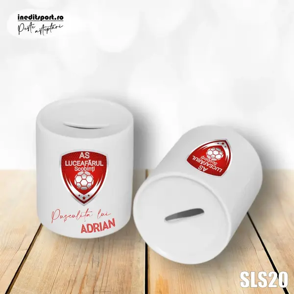 Pusculita personalizata AS Luceafarul Scobinti SLS20