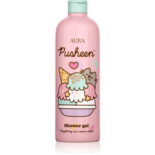 Pusheen Raspberry Ice-Cream gel de duș 500 ml