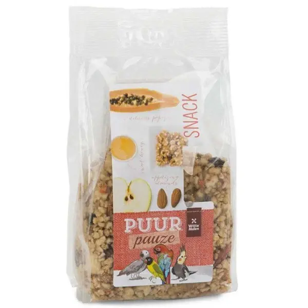 PUUR Pauze Delicatesă pentru păsări, cu fructe şi nuci 200g