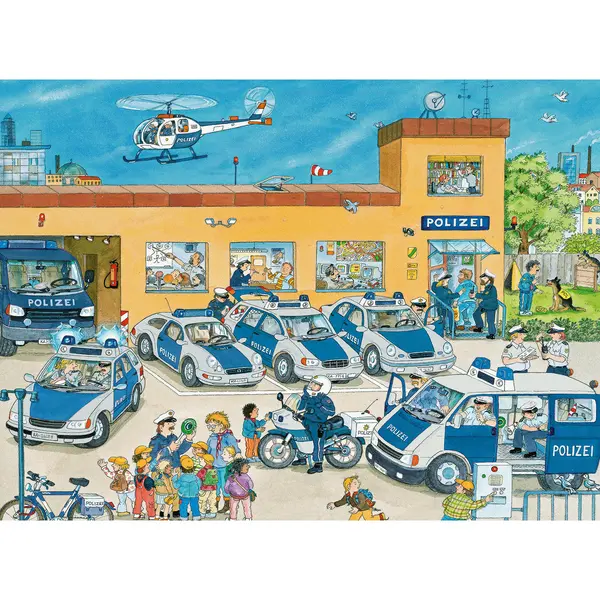 Puzzle 100 piese - XXL - Police | Ravensburger