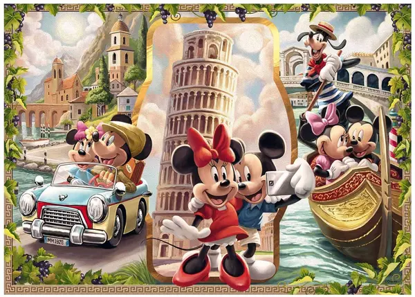 Puzzle 1000 de piese - Disney Mickey Mouse | Ravensburger