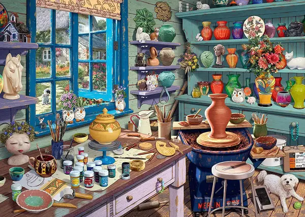 Puzzle 1000 de piese - Steve Read - Studio artist | Schmidt