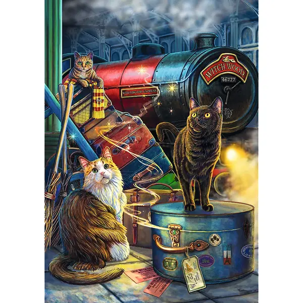 Puzzle 1000 de piese - Witchwood Express | Trefl