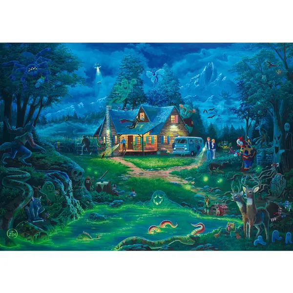 Puzzle 1000 piese - Casa Bantuita | Schmidt