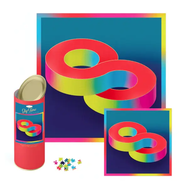 Puzzle 1000 piese - Crazy 8 Color Blast | DesignWorks Ink