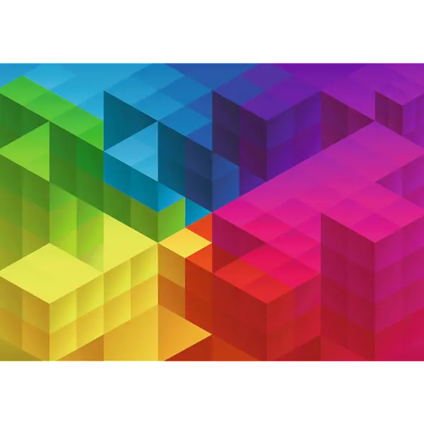 Puzzle 1000 piese - Cubic Gradient | Trefl