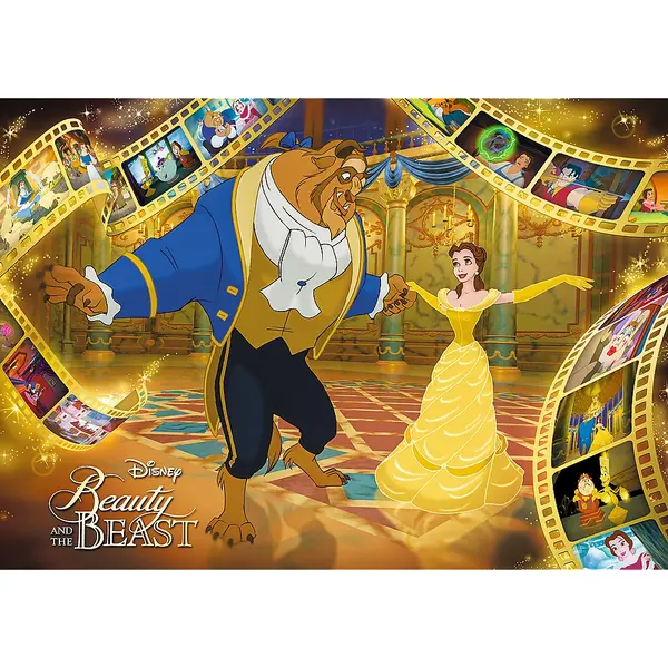 Puzzle 1000 piese - Disney - Premium Plus - Frumoasa si Bestia | Trefl