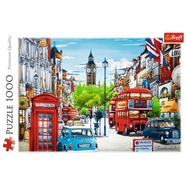 Puzzle 1000 piese - London street | Trefl
