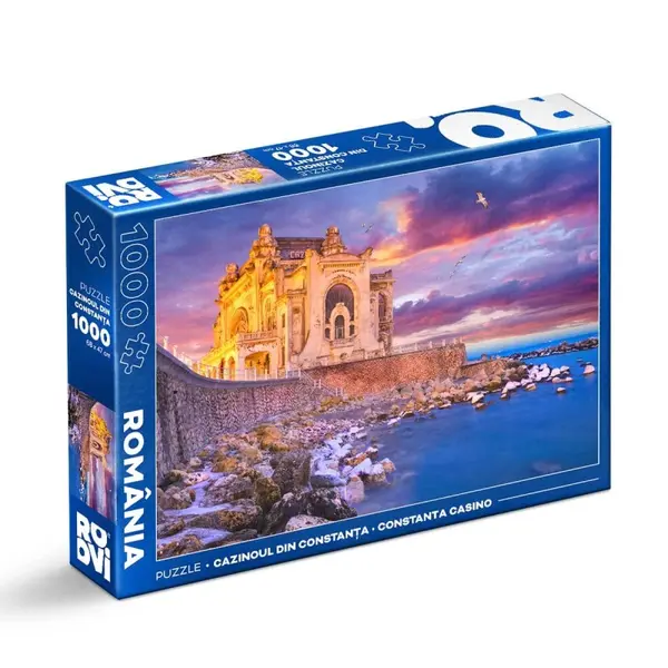 Puzzle 1000 Piese Roovi, Cazinoul din Constanta, Monument Arhitectural