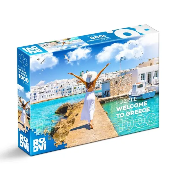 Puzzle 1000 Piese Roovi, Grecia Concediu de Vara