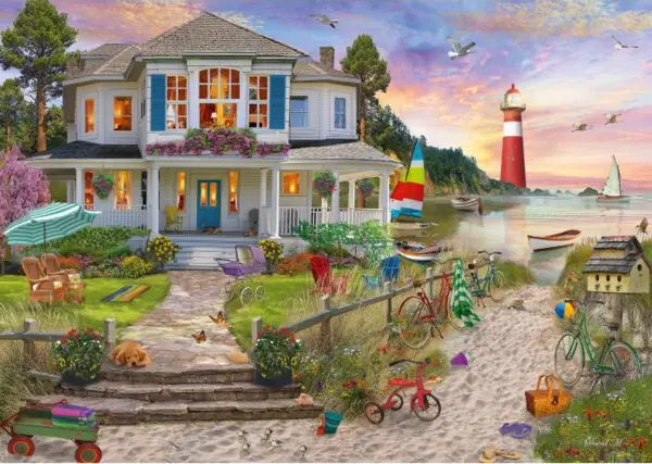 Puzzle 1000 piese - The Beach House | Schmidt
