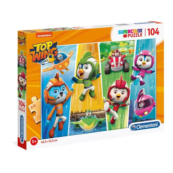 Puzzle 104 piese Clementoni Top Wing