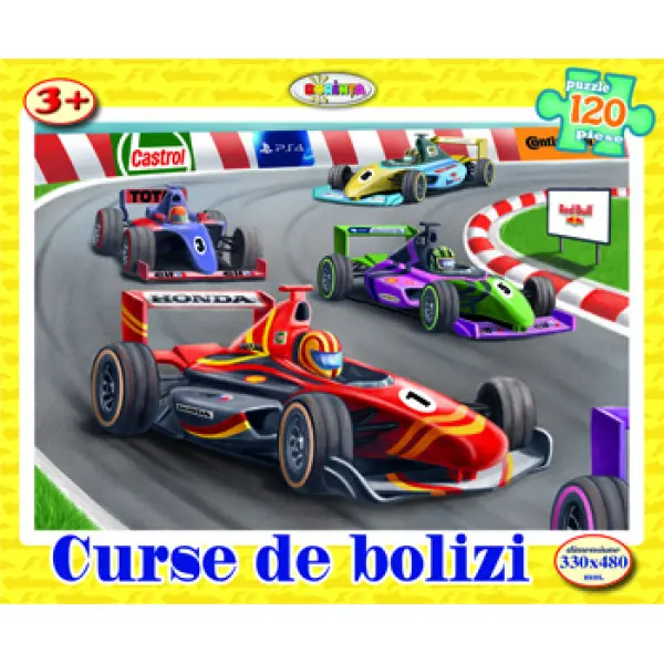 Puzzle 120 de piese - Curse de bolizi | Dorinta