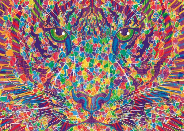 Puzzle 2000 piese - Wild at Heart (Tiger) | Schmidt