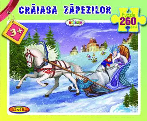 Puzzle 260 de piese - Craiasa zapezilor | Dorinta