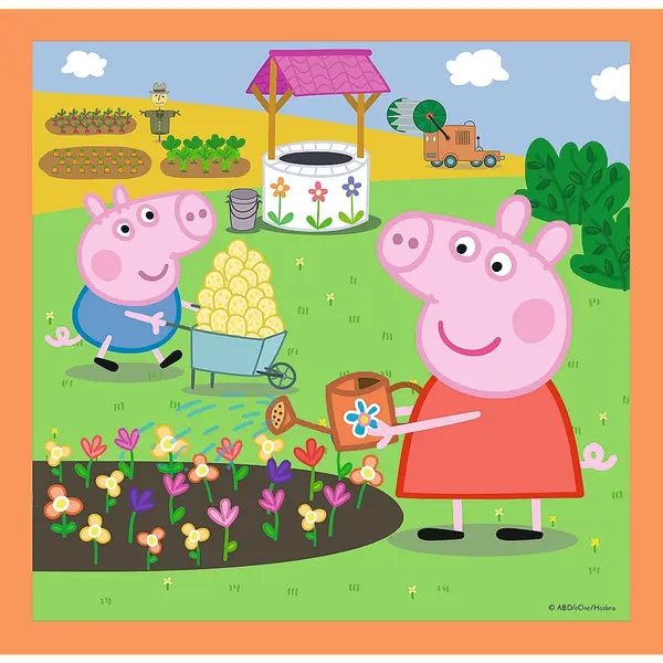 Puzzle 3 in 1 - Inventiva Peppa Pig | Trefl