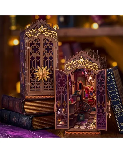 Puzzle 3D 185 piese - Cotor de carte - Magic Fantasy | Robotime