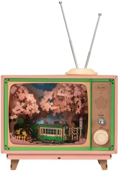 Puzzle 3D 283 piese - Music Dreamer Sakura Dreamy Tour - RoLife | Robotime