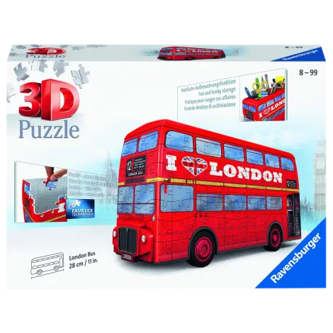 PUZZLE 3D AUTOBUZ LONDRA, 216 PIESE