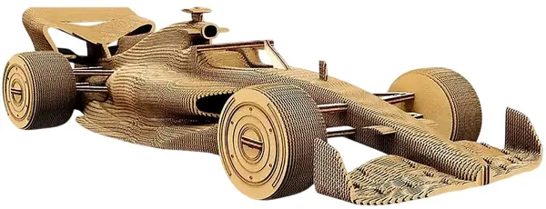 Puzzle 3D Cartonic din367 piese - Mașină de curse