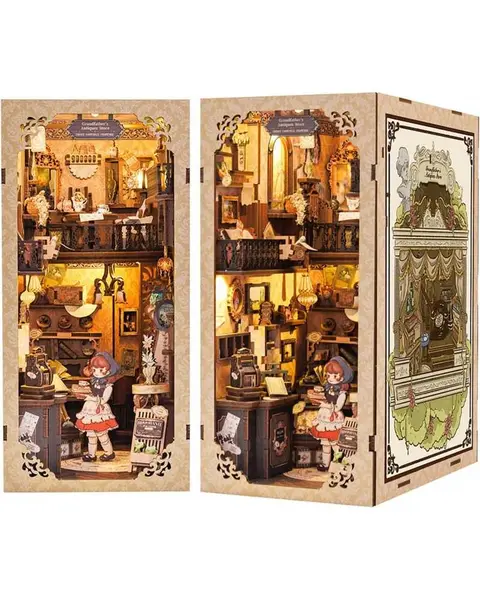 Puzzle 3D - Cotor carte - Grandfathers Antiques Store - 349 piese | Robotime