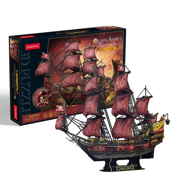 Puzzle 3D Cubic Fun Nava Regina Anna Editie Aniversara 391 piese
