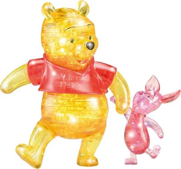 Puzzle 3D - Disney Winnie the Pooh & Piglet, 57 piese | Eureka