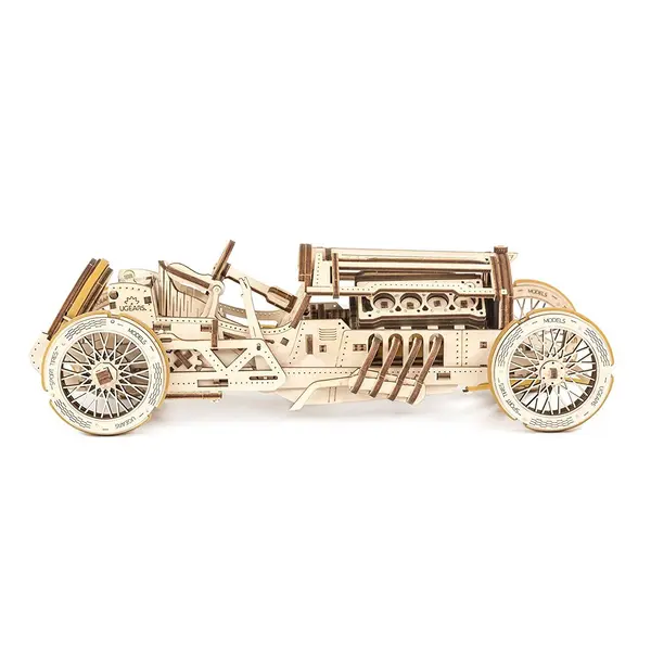 Puzzle 3D - Masina U-9 Grand Prix | Ugears