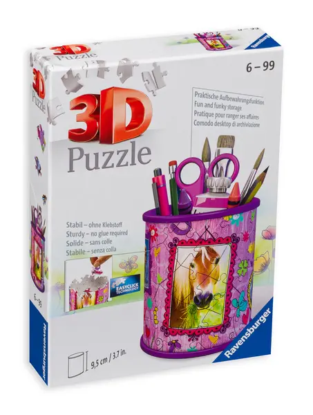 Puzzle 3D Ravensburger din 54 de piese - Cai, mini