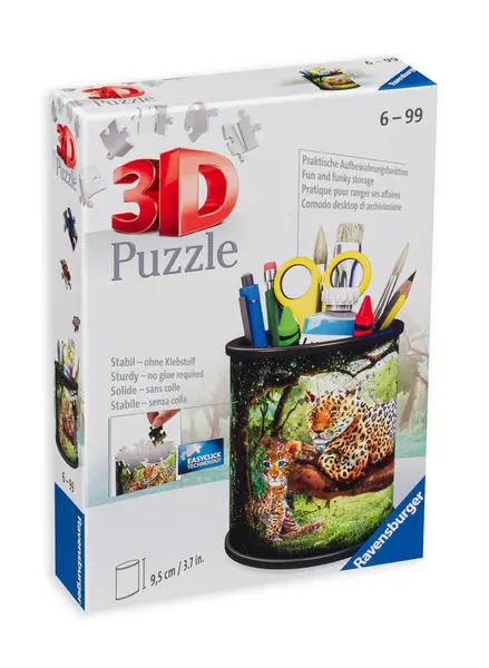 Puzzle 3D Ravensburger din 54 de piese - Cutie de creioane