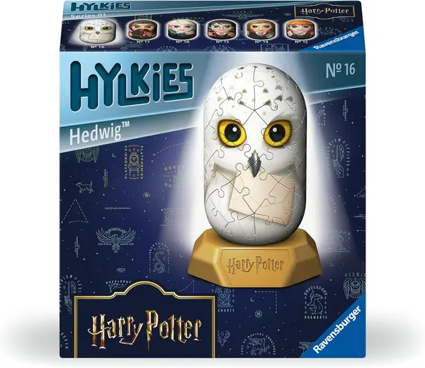 Puzzle 3D Ravensburger din 54 piese - Harry Potter: Hedwig