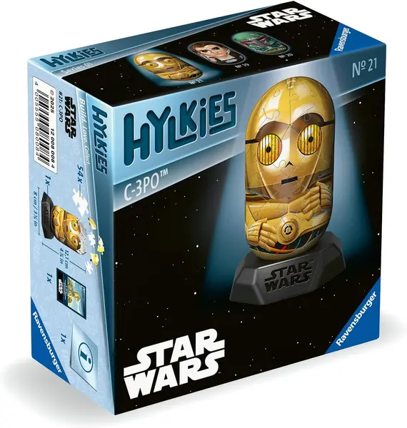 Puzzle 3D Ravensburger din 54 piese - Războiul Stelelor: C3PO