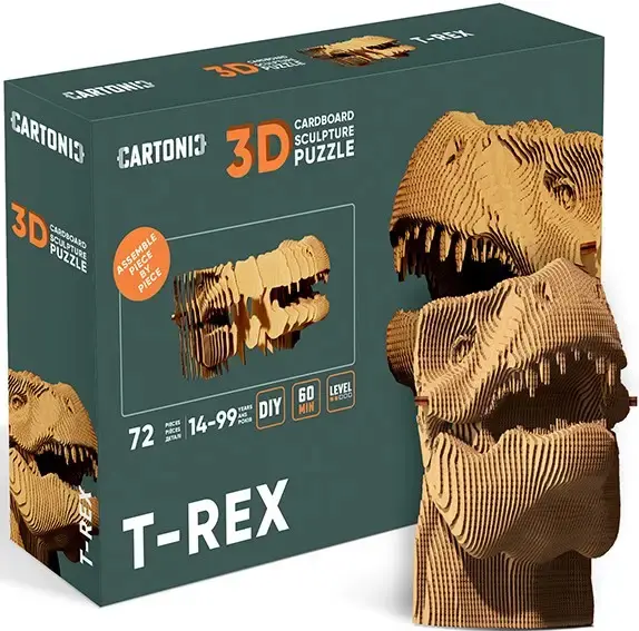 Puzzle 3D - T-Rex | Cartonic