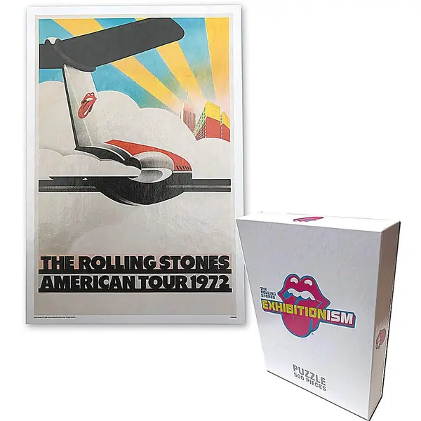 Puzzle 500 piese - The Rolling Stones - American Tour 1972 | Rockoff