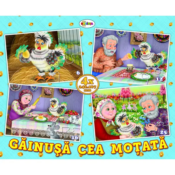 Puzzle 59 de piese - Gainusa cea motata | Dorinta