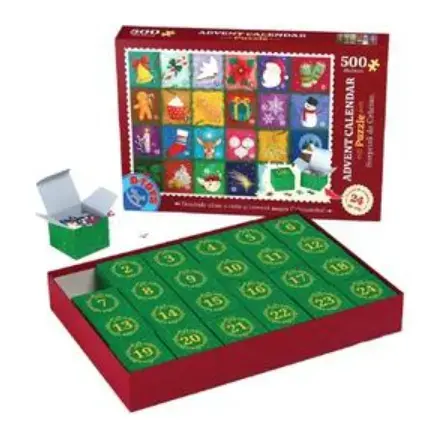 Puzzle Advent Calendar Model 2, 500 piese