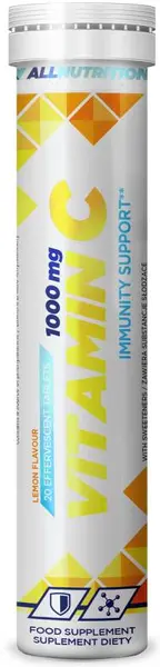 Puzzle AllNutrition din 20 de piese - Vitamina C, 1000 mg, tablete efervescente