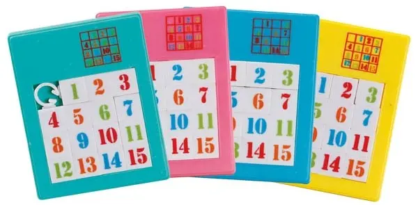 Puzzle alunecos Goki - Numere, sortiment