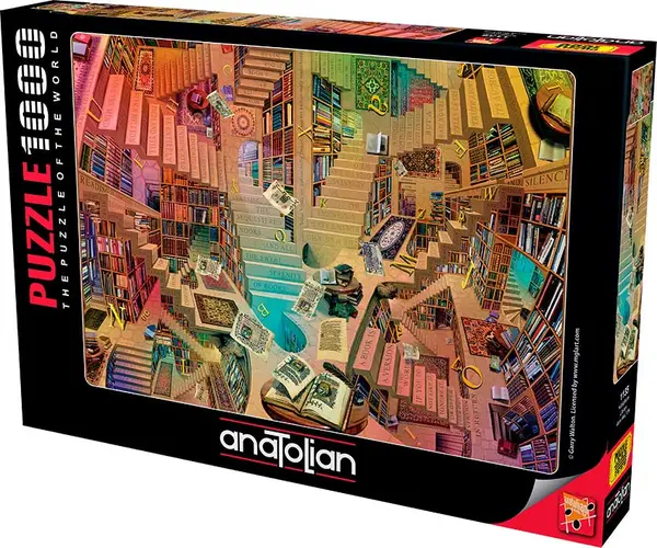Puzzle Anatolian din 1000 de piese - Biblioteca