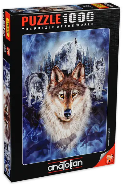 Puzzle Anatolian din 1000 de piese - Haita de lupi, Stephen Gardner