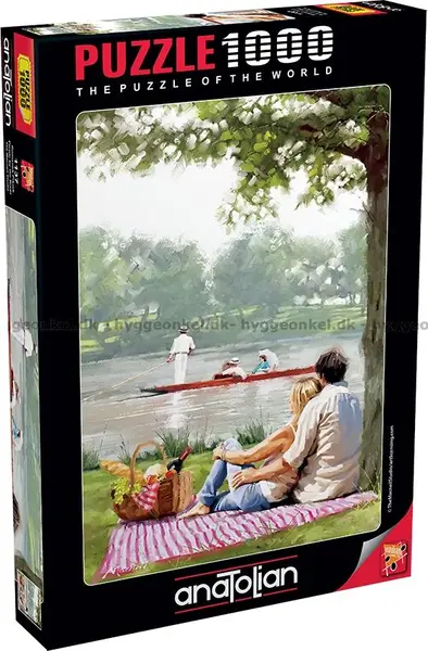 Puzzle Anatolian din 1000 de piese - Picnic lângă râu