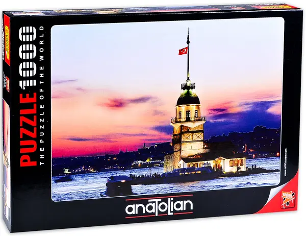 Puzzle Anatolian din 1000 de piese - Turnul Fecioarei Shtefik Bayram