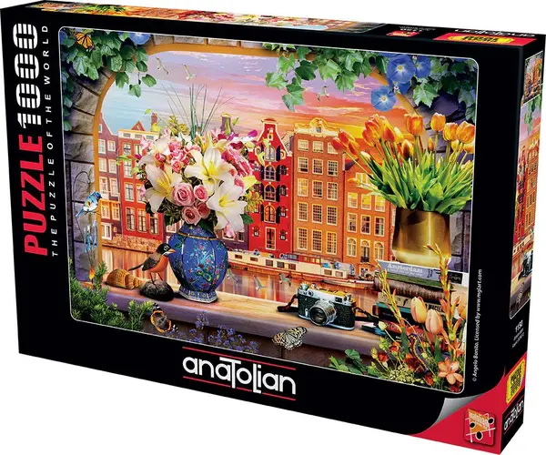 Puzzle Anatolian din 1000 piese - Amsterdam