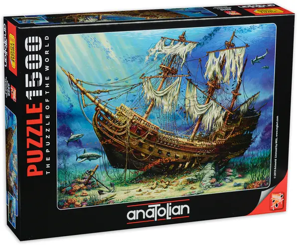 Puzzle Anatolian din 1500 de piese - Naufragiu